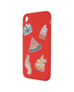 Чохол-накладка для iPhone Xr WAVE Color Style Кавун Червона (Red)