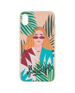 Чохол накладка для iPhone Xs Max WAVE Girl Go Wild Рожева (Pink Sand)