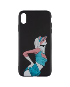 Чохол накладка для iPhone Xs Max WAVE Спокуса Чорна (Black)