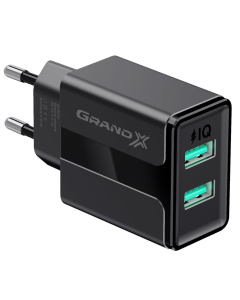 Зарядное устройство Grand-X CH-15B 2USB 2.1A