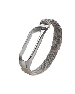 Ремінець для годинника Xiaomi Mi Band 5/6 Milanese Loop Срібний (Silver)