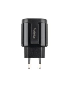 Зарядний пристрій Gelius Pro Avangard 2USB 2.4A + Micro-USB Чорний (Black)