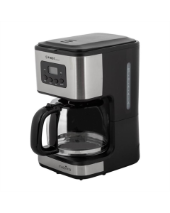 Кавоварка крапельна First FA-5459-4 Срібна Чорна (Silver Black)