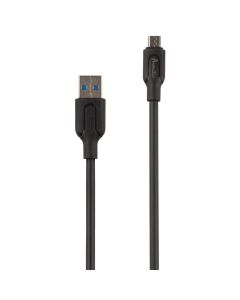 USB кабель Avantis AC-75m Super Flash Micro USB Чорний (Black)