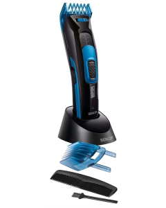 Машинка для стрижки на аккумуляторе Sencor SHP 4502BL Черная Синяя (Черно-синяя)