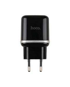 Зарядное устройство Hoco N4 Aspiring Double 2.4A 12W Черный (Black)
