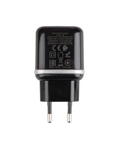 Зарядний пристрій Hoco N4 Aspiring Double 2.4A 12W + кабель Type-C Чорний (Black)