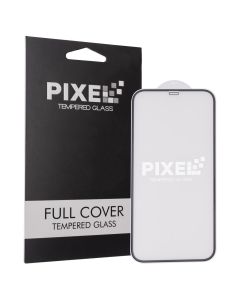 Защитное стекло для iPhone 12 Pro Max Pixel 3D Черное (Black)