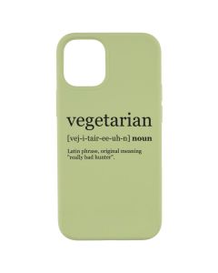 Чохол накладка для iPhone 12 Mini Pump SM Vegetarian Wiki Зелена (Green)