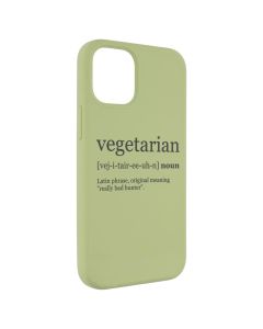 Чохол накладка для iPhone 12 Mini Pump SM Vegetarian Wiki Зелена (Green)