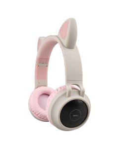 Беспроводные полноразмерные наушники Hoco W27 Cat Ear Серые (Grey)