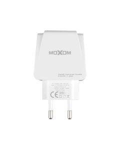 Зарядное устройство Moxom MX-HC03 2USB 2.4A + кабель micro USB Белый (White)