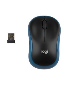 Миша Logitech M185 Беспроводная Синяя (Blue)