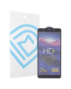 Захисне скло для TECNO Pop 3 DM HD Super Glass Чорне (Black)