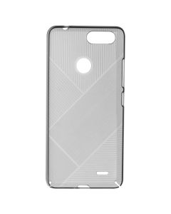 Чехол накладка для TECNO POP 2F пластик Черный (Black)