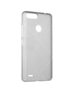 Чехол накладка для TECNO POP 2F пластик Черный (Black)