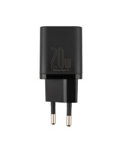 Зарядное устройство Baseus Super PD 20W (1USB-C) Черное (Black)