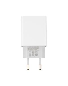 Зарядний пристрій XO L65 2.4A/2 USB Білий (White)