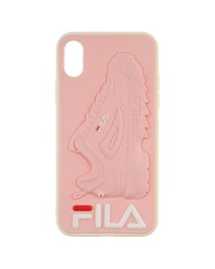 Чехол накладка для iPhone X/Xs Goddess Fila Розовый (Pink)