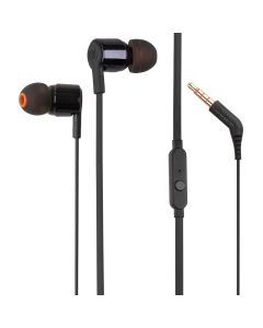 Наушники с микрофоном JBL T210 (JBLT210BLK) Черные (Black)