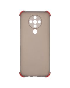 Чехол накладка для TECNO Spark 6 Ease Glossy Черный (Black)