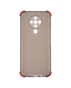 Чехол накладка для TECNO Spark 6 Ease Glossy Черный (Black)