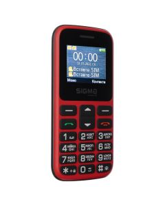Мобільний телефон Sigma Comfort 50 HIT Red