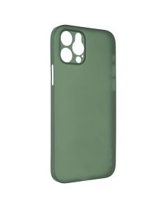 Чохол накладка для iPhone 12 Pro GLASS ART Зелена (Green)