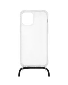 Чохол накладка для iPhone 12/12 Pro ROPE Clear Чорна (Black)