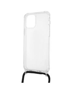 Чохол накладка для iPhone 12/12 Pro ROPE Clear Чорна (Black)