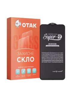 Захисне скло для OPPO A54 Gaudi 3D Чорне (Black)