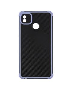 Чохол накладка для TECNO POP 4 Shockproof Фіолетова (Purple)