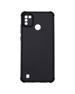 Чехол-накладка для TECNO POP 4 Pro противоударный Черный (Black)