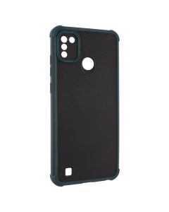 Чохол накладка для TECNO POP 4 Pro Shockproof Зелена (Green)