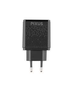 Зарядний пристрій Pixus Quick 3.0 (1USB) Чорний (Black)