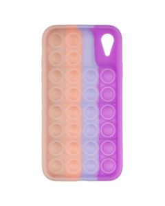 Чехол накладка для iPhone XR POP IT Color Mix №1