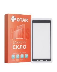 Защитное стекло для TECNO POP 3 3D Черное (Black)