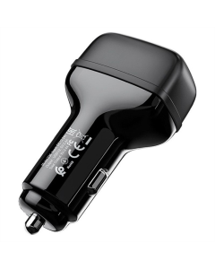 Автомобильное зарядное устройство Hoco Z36 Leader 2USB 2.4A Черный (Black)