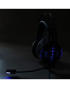 Навушники накладні Hoco W102 PC Cool Чорні Червоні (Black Red)