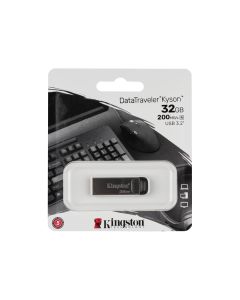 USB Флеш Kingston Data Traveler  Kyson (USB 3.2) 32Gb Срібна (Silver)