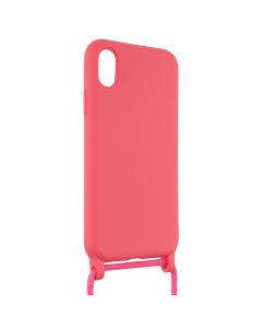 Чехол-накладка для iPhone XR Wave розовый