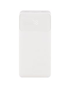 PowerBank 20000 мАч Baseus Bipow с цифровым дисплеем 15 Вт Белый (White)