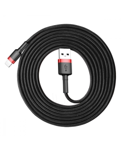 USB-кабель Baseus Cafule (CALKLF-CG1) Lightning 2м Черный (Black)