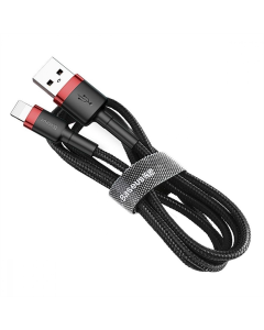 USB-кабель Baseus Cafule (CALKLF-CG1) Lightning 2м Черный (Black)