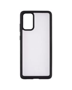 Чохол накладка для Samsung S20 Plus Spigen Ultra Hybrid Matte Чорна (Black)