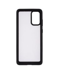 Чохол накладка для Samsung S20 Plus Spigen Ultra Hybrid Matte Чорна (Black)