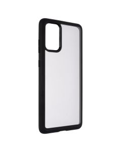 Чохол накладка для Samsung S20 Plus Spigen Ultra Hybrid Matte Чорна (Black)