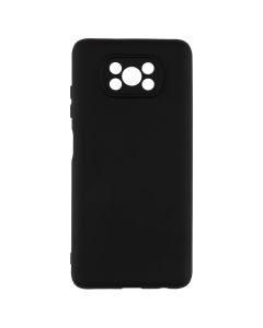 Чохол накладка для Xiaomi Poco X3 Soft Case Чорна (Black)