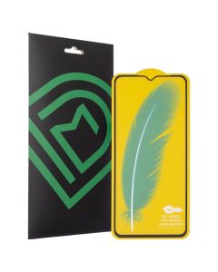 Захисне скло для Samsung A12 9D DM 5D Pro Чорне (Black)