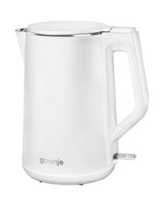 Електрочайник Gorenje K15DWWBK Білий (White)